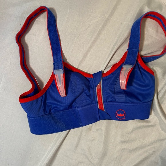 Shefit blue and red sports bra size XS - Picture 4 of 7